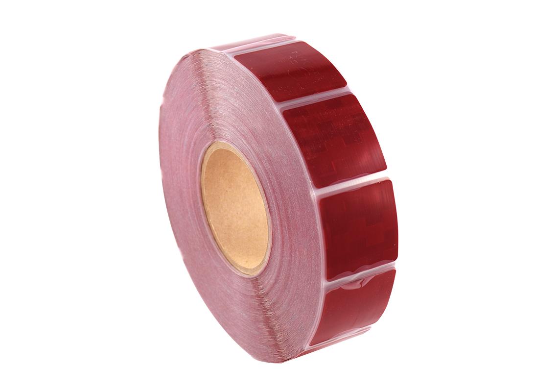 Reflective tapes V-6772B red curtain - a 50m roll